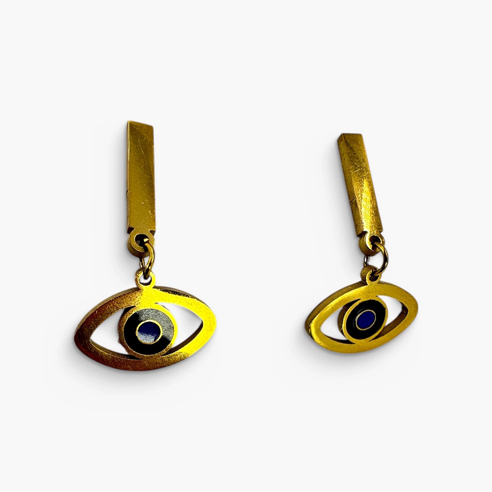 Gold Toned Evil Eye Drops