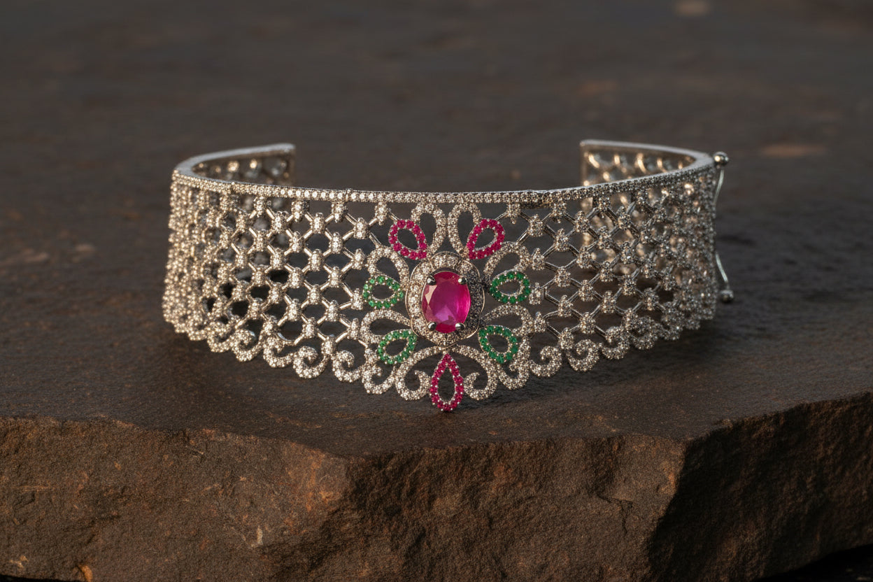 AD choker set with earing