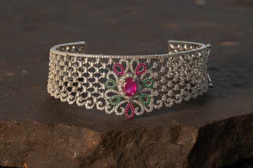 AD choker set with earing